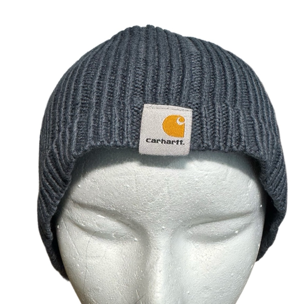 Carhartt Charcoal Ribbed Beanie